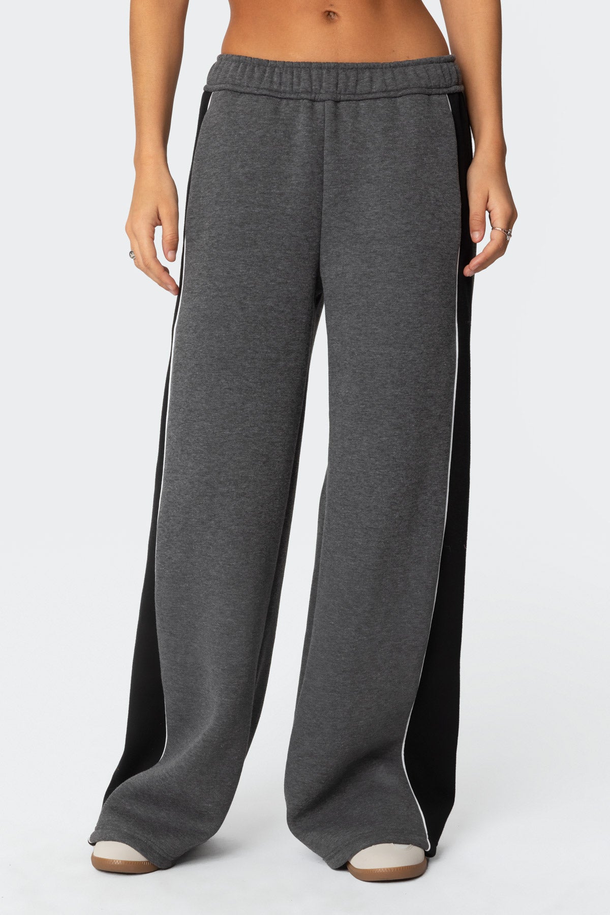 Contrast Panel Sweatpants - Image 2