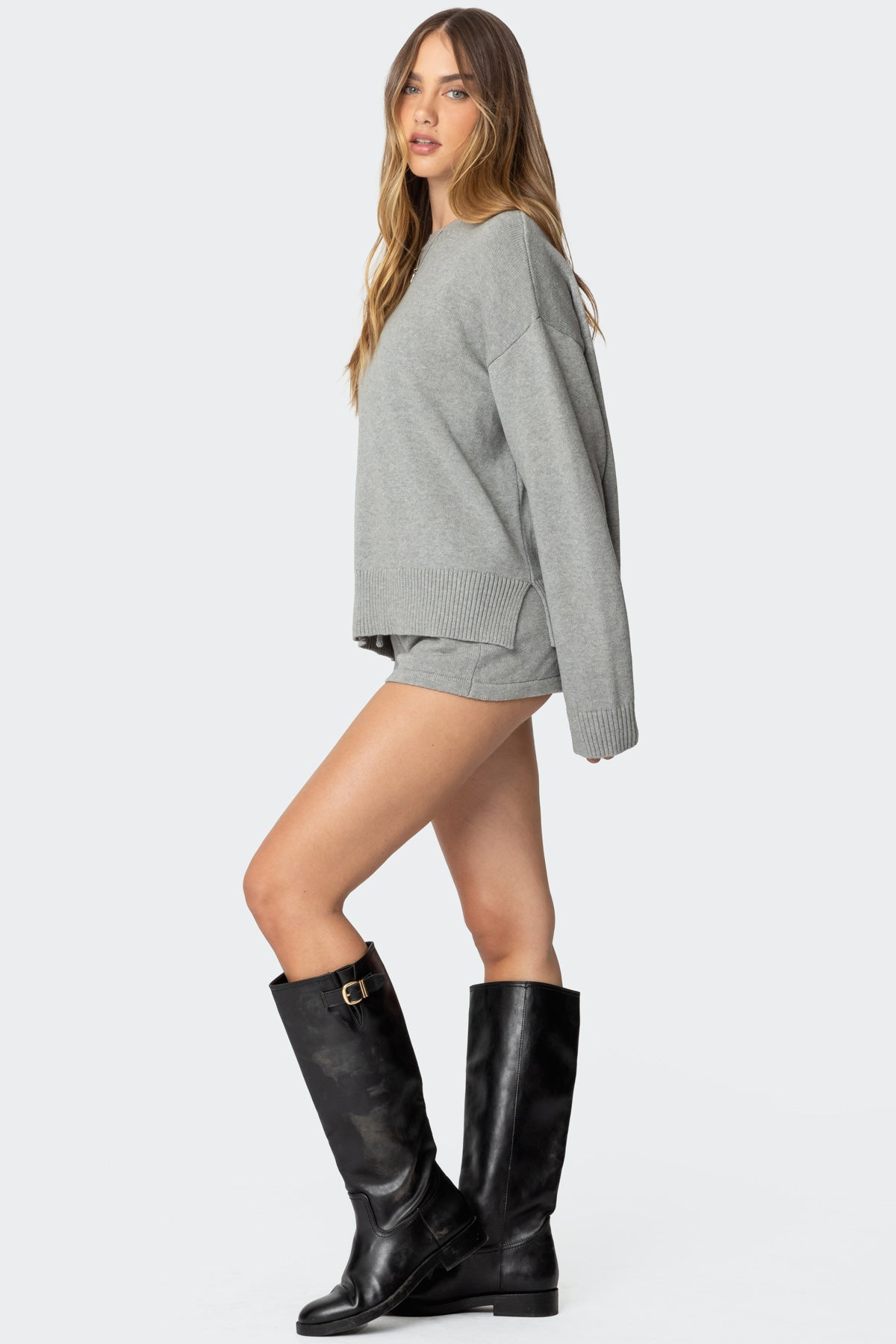 Riley Oversized Knit Sweater - Image 4