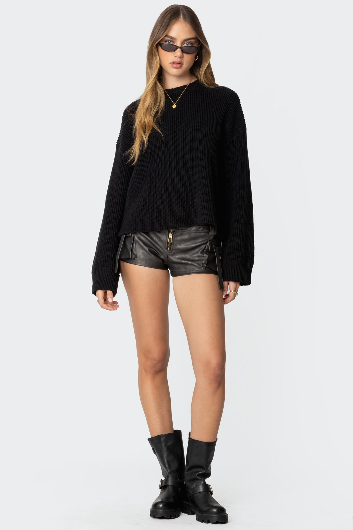 Marleen Oversized Knit Sweater - Image 2