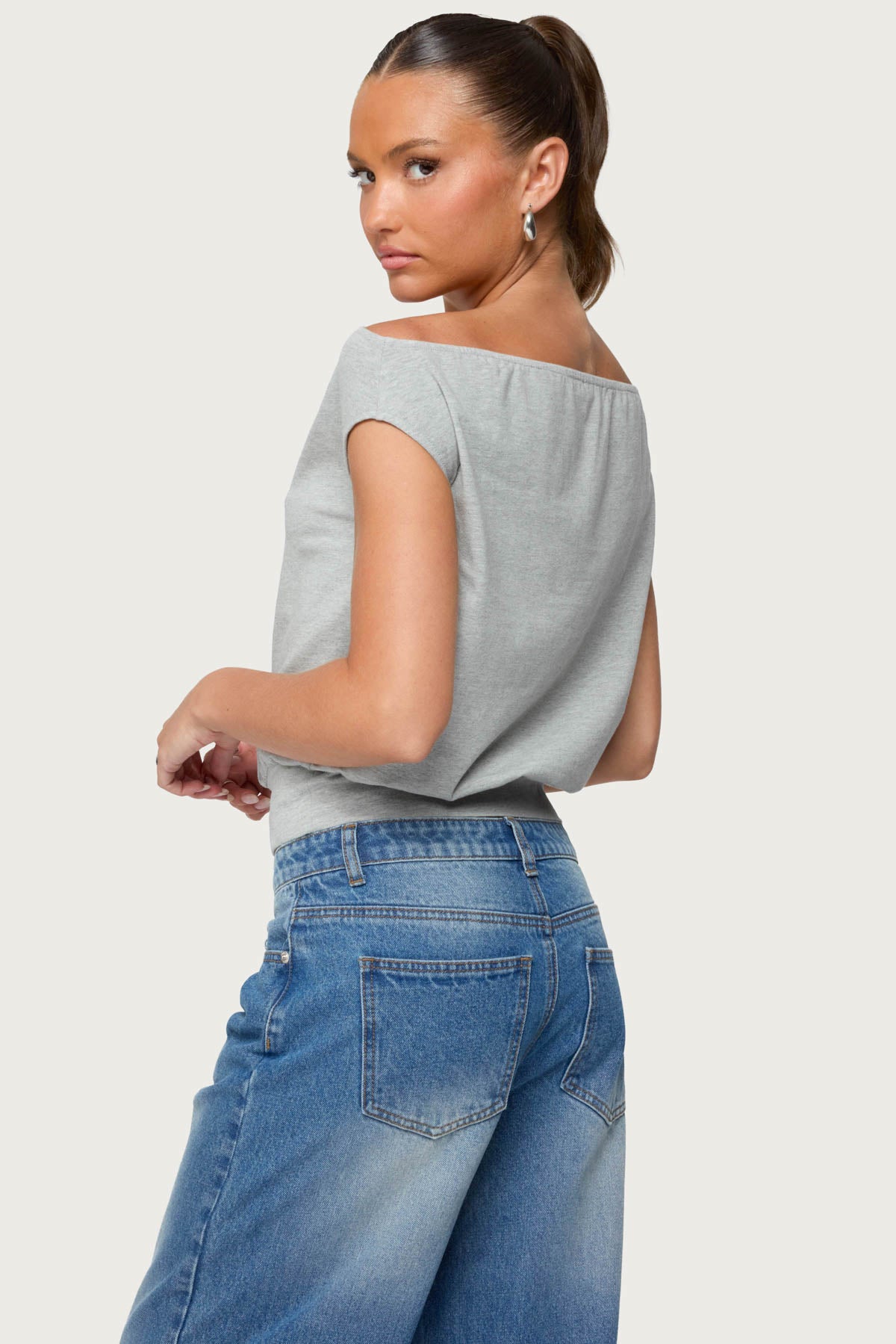 So London Off Shoulder Top - Image 5