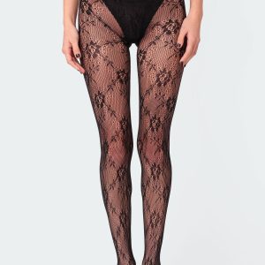 Sheer Lace Tights
