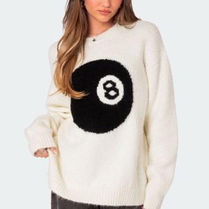 Magic 8 Oversized Chunky Knit Sweater