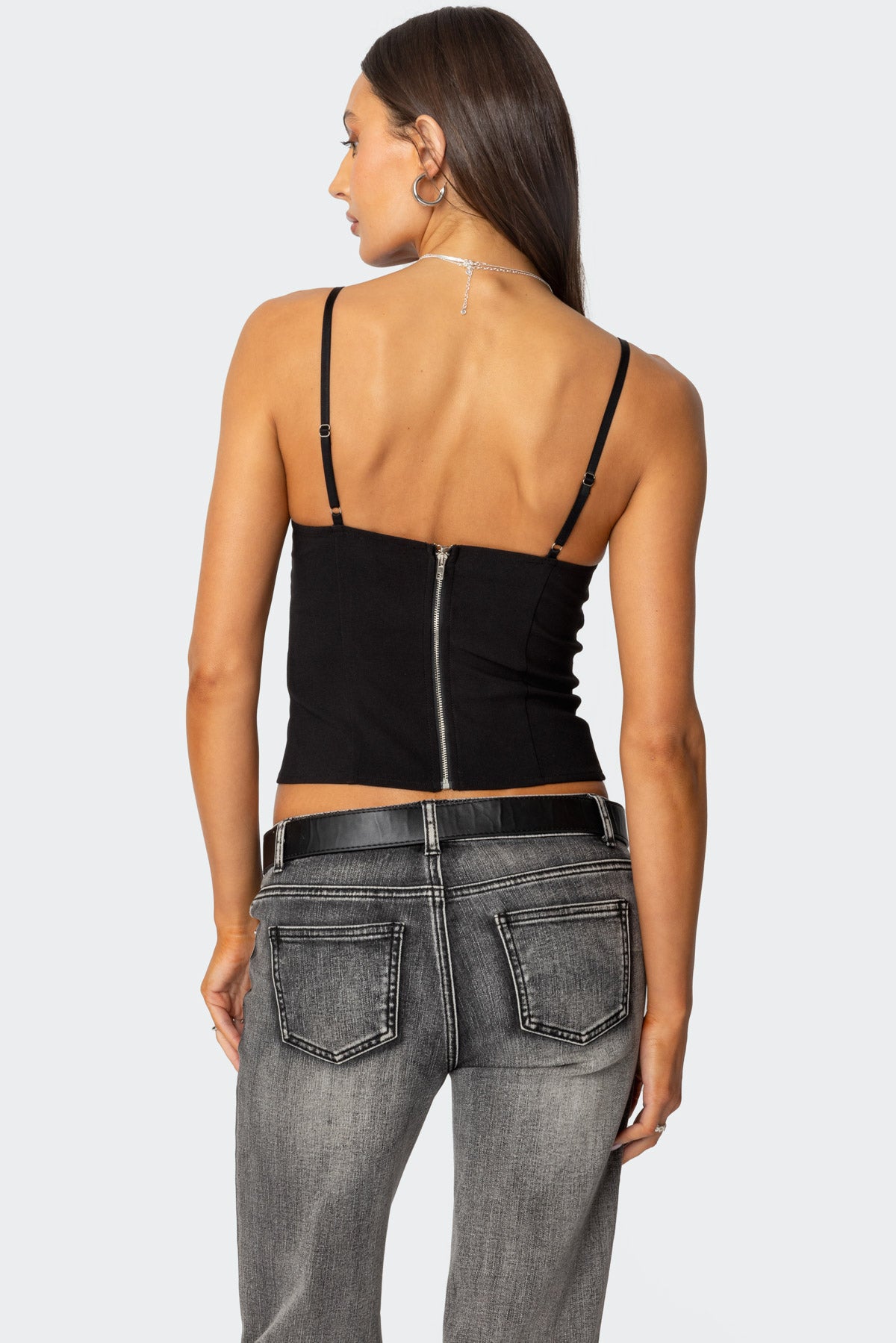 Liana Cut Out Tank Top - Image 5