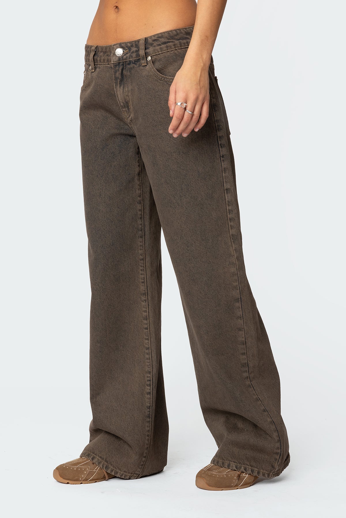 Zahra Mud Wash Low Rise Jeans - Image 4