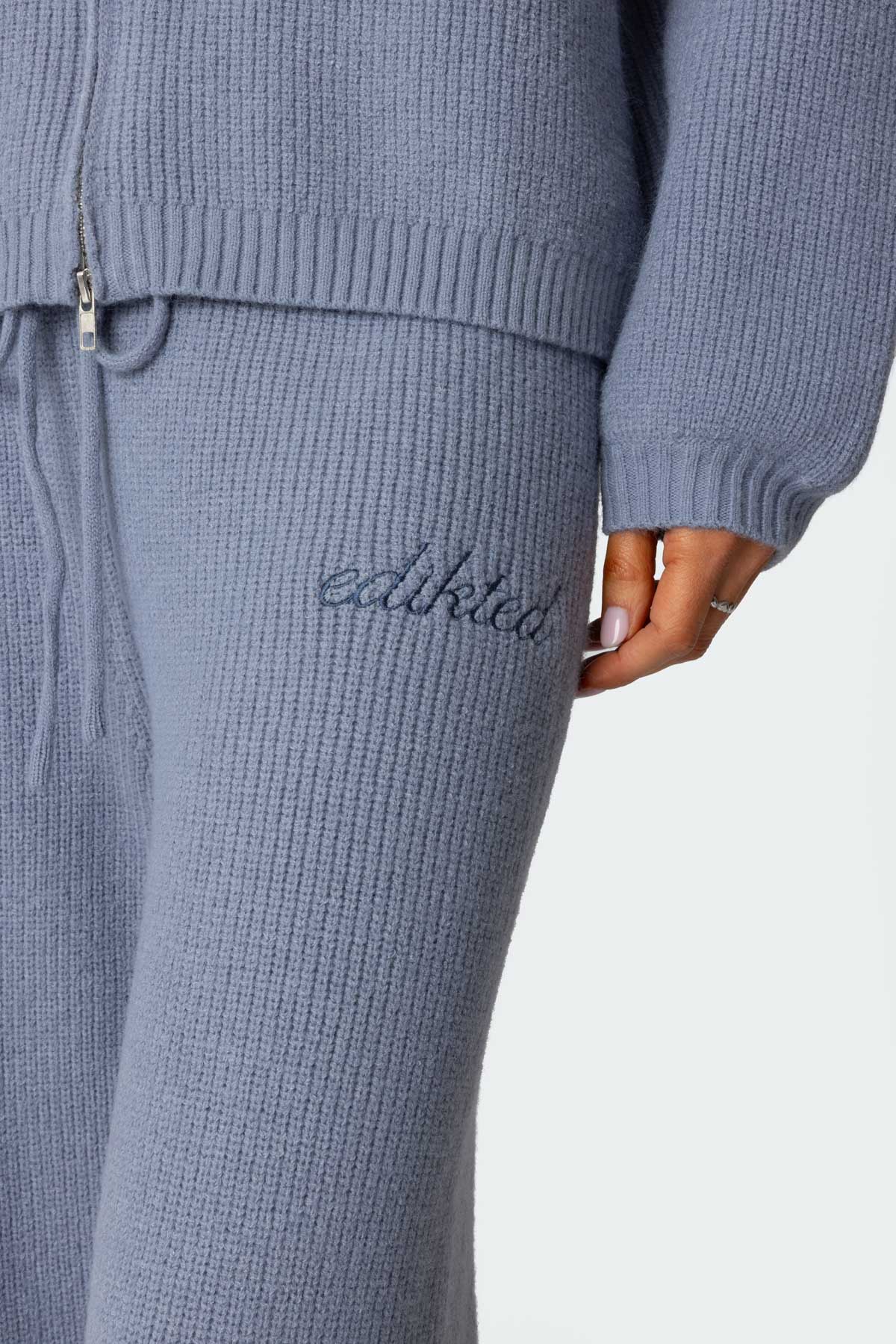 Kris Ribbed Knit Sweatpants - Image 2
