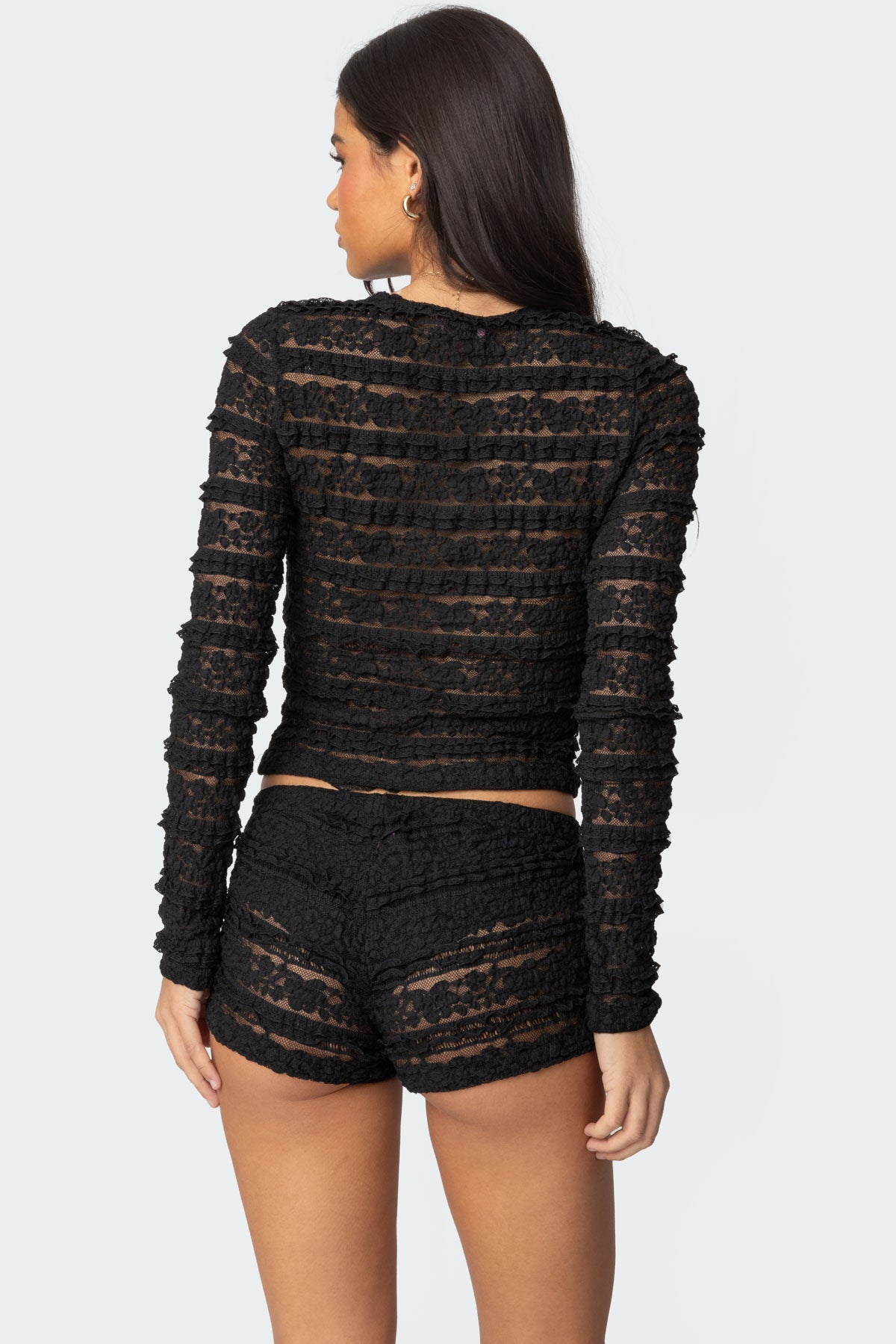 Maisley Sheer Lace Top - Image 5