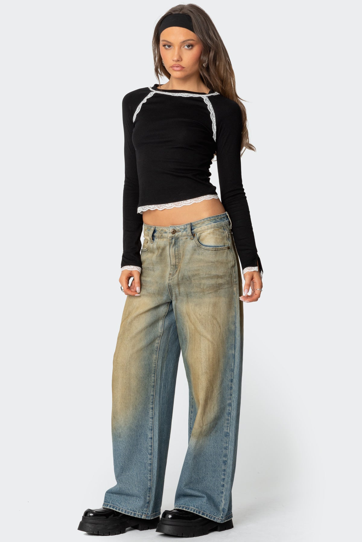 Edith Lacey Ribbed Top - Image 4