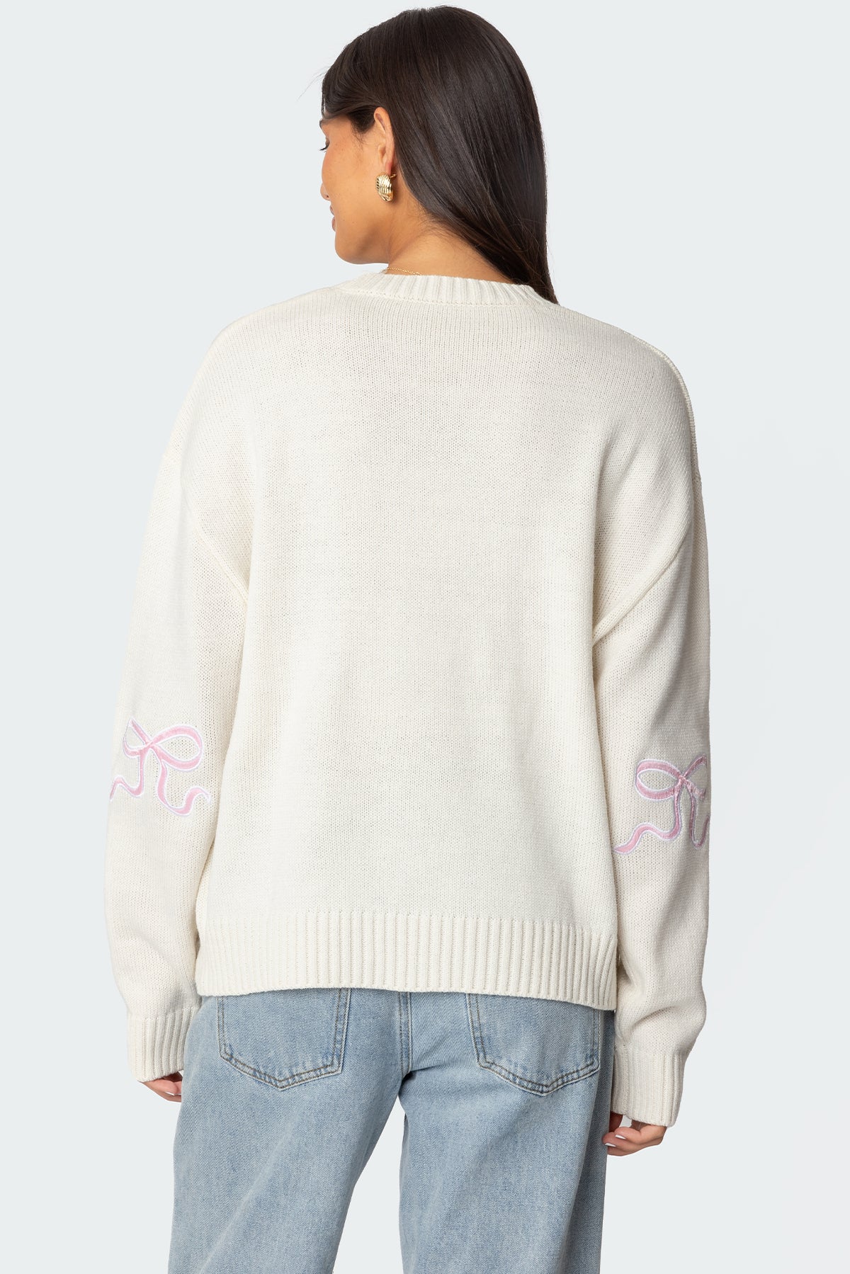 Rutie Bow Patch Sweater - Image 2