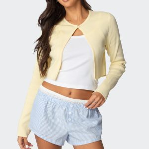 Jayne Split Front Knit Cardigan