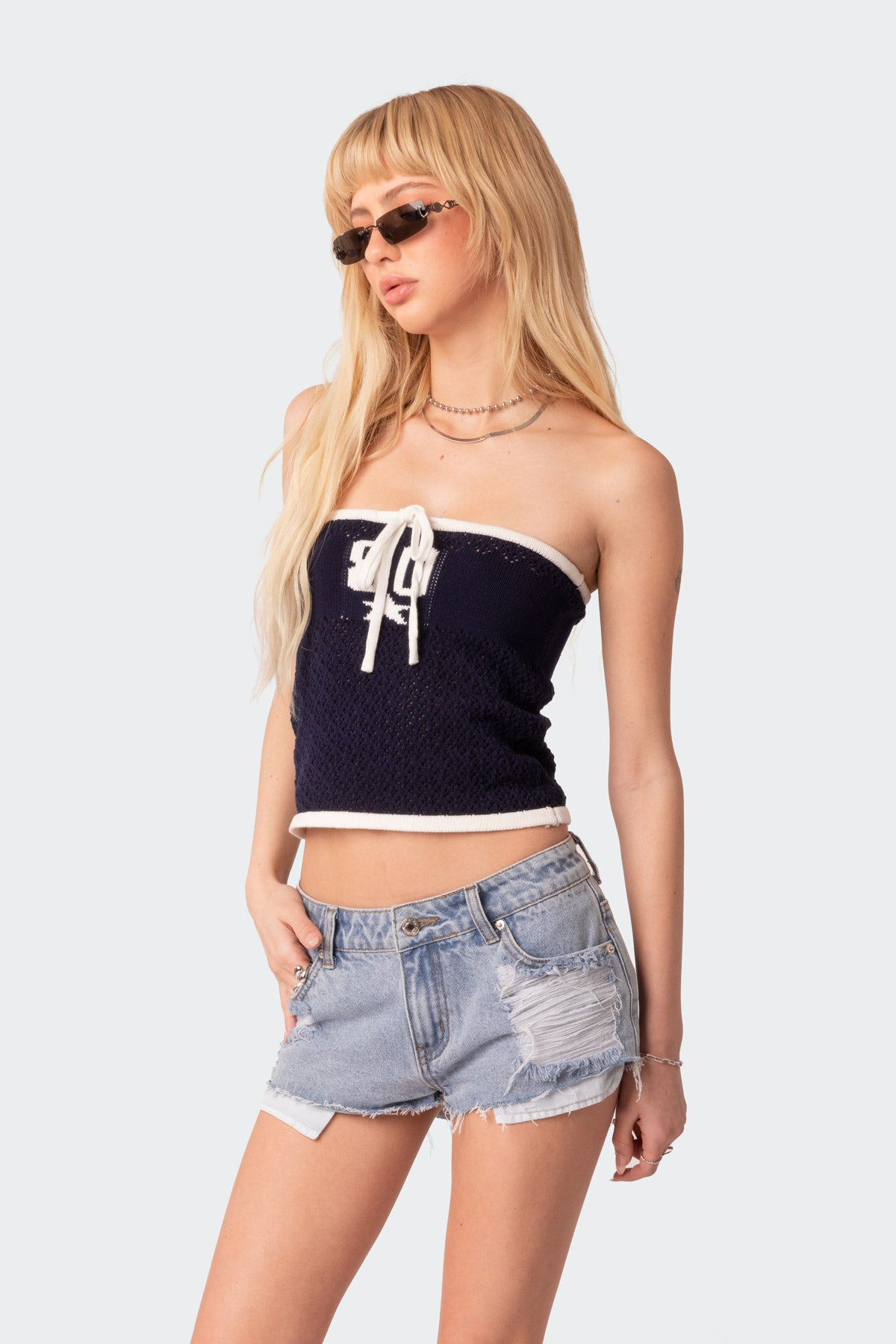 Jia Knitted Tube Top - Image 4