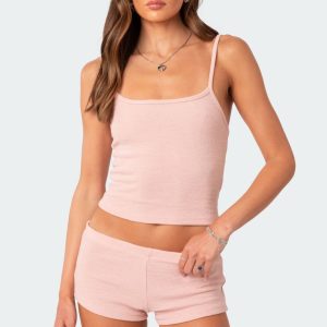 Ella Waffle Tank Top
