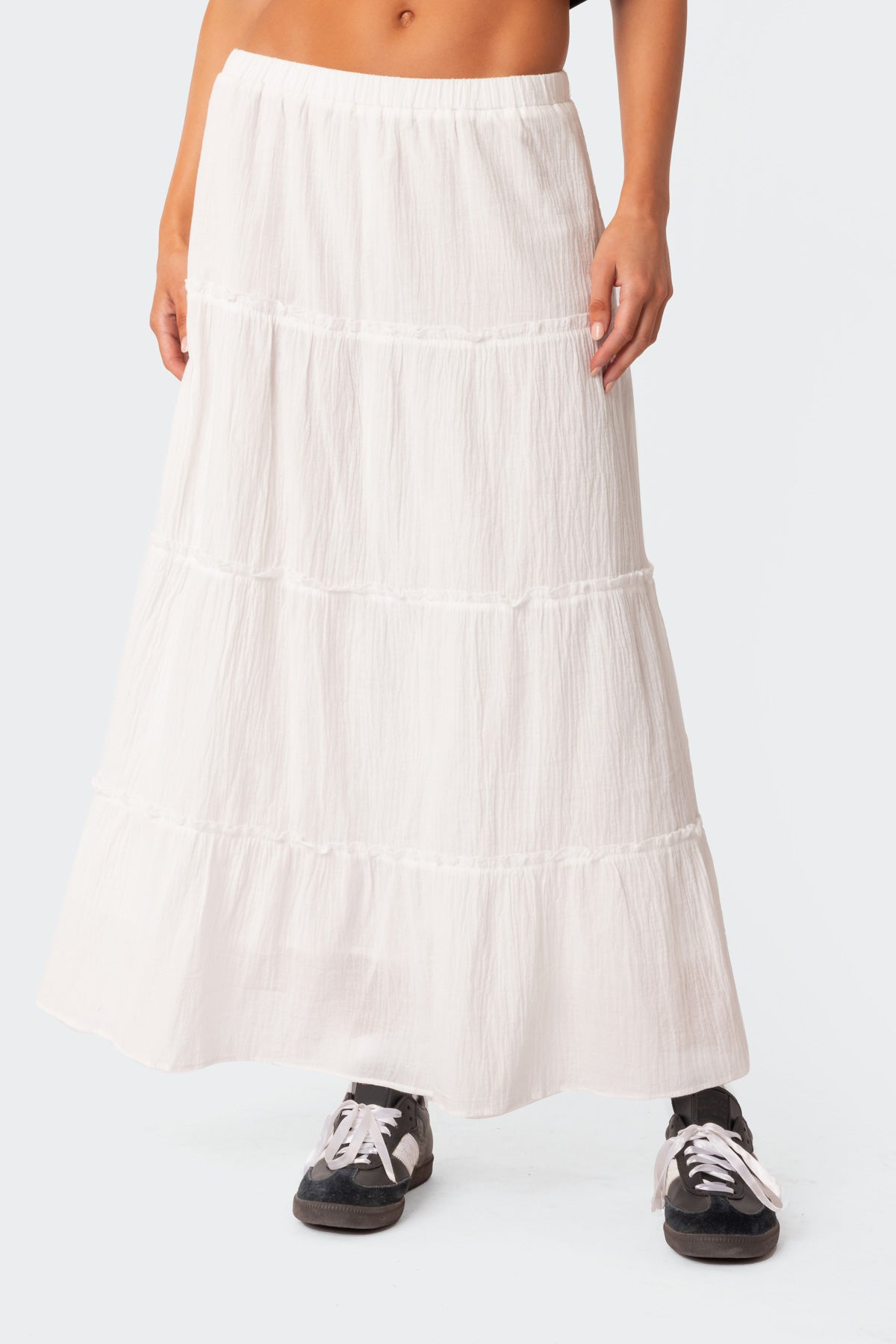 Charlotte Tiered Maxi Skirt - Image 2