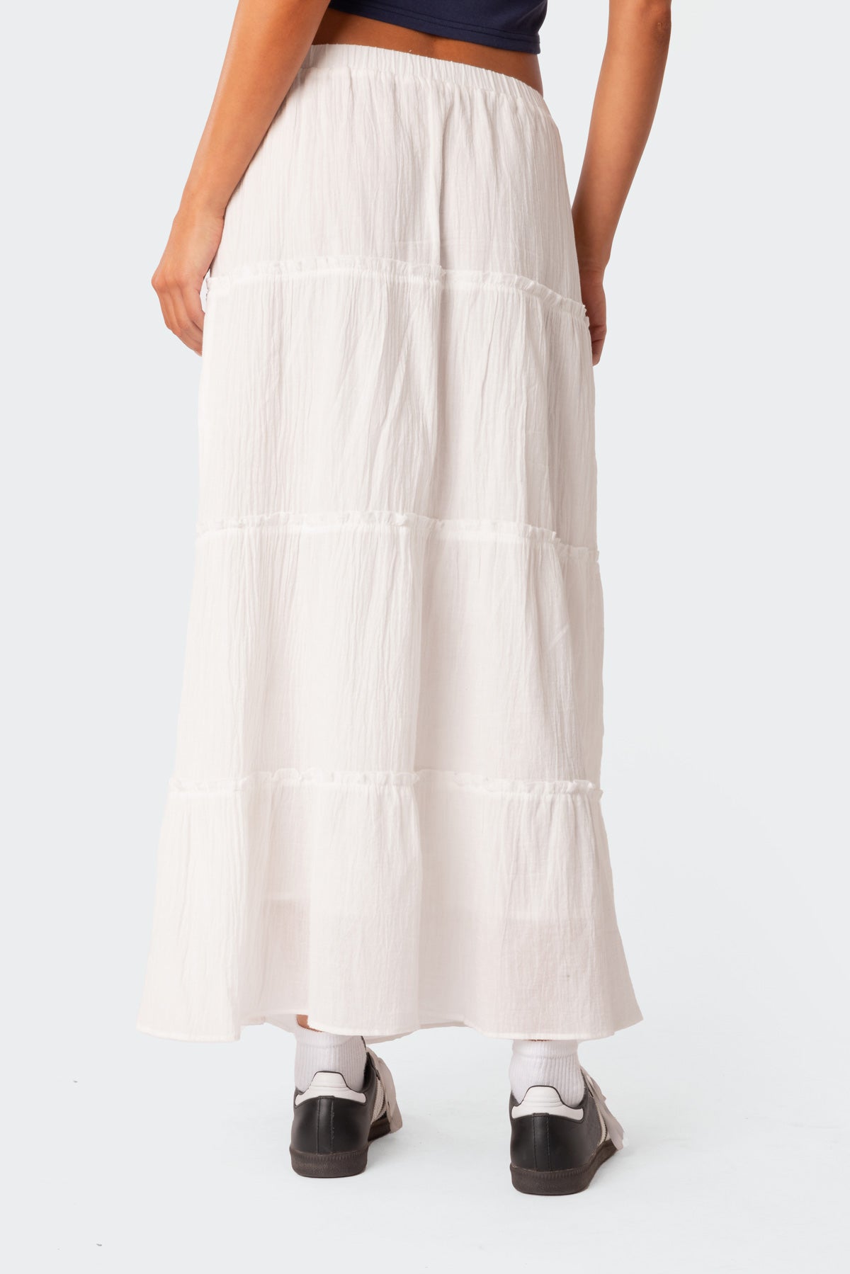 Charlotte Tiered Maxi Skirt - Image 4