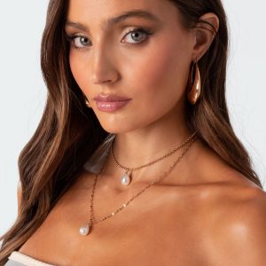Princess Pearl Layered Necklace
