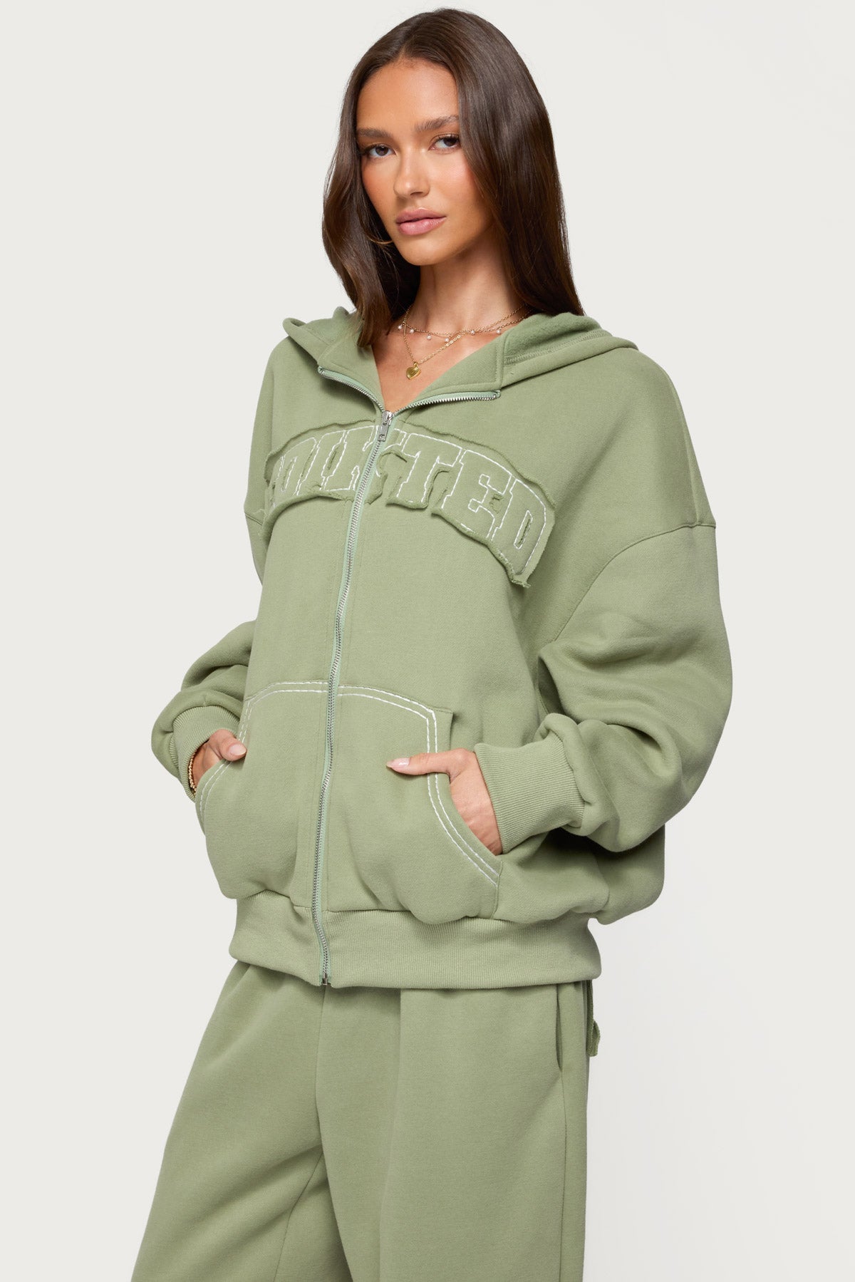 Forever Edikted Oversized Hoodie - Image 4