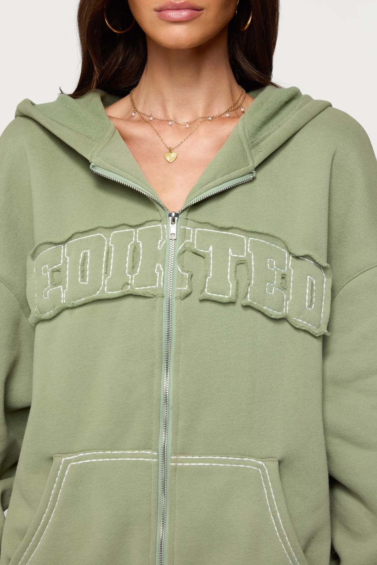 Forever Edikted Oversized Hoodie - Image 3