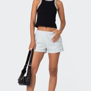 Garnet Cargo Sweat Shorts