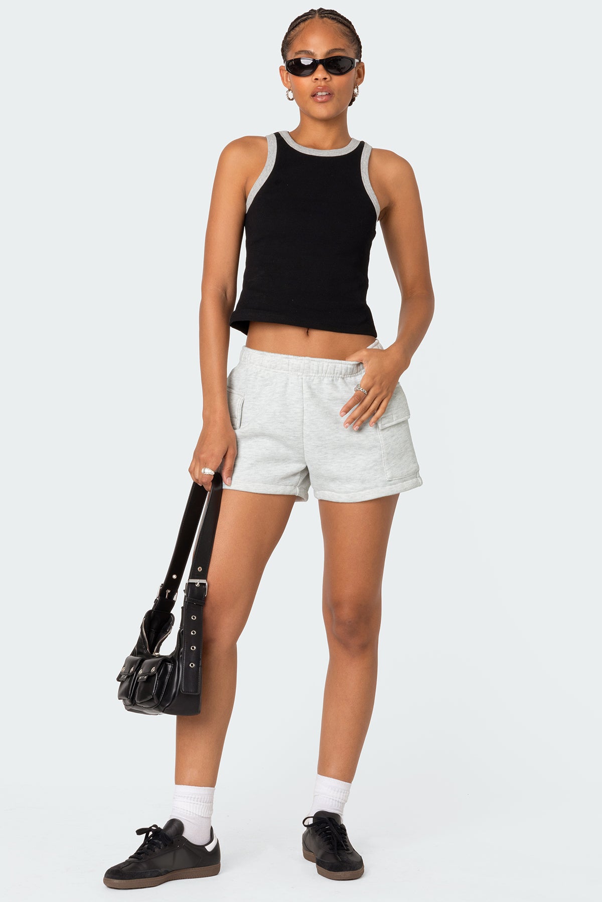 Wes Contrast Ribbed Tank Top - Image 2