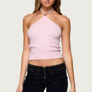 Hollis Knit Halter Top