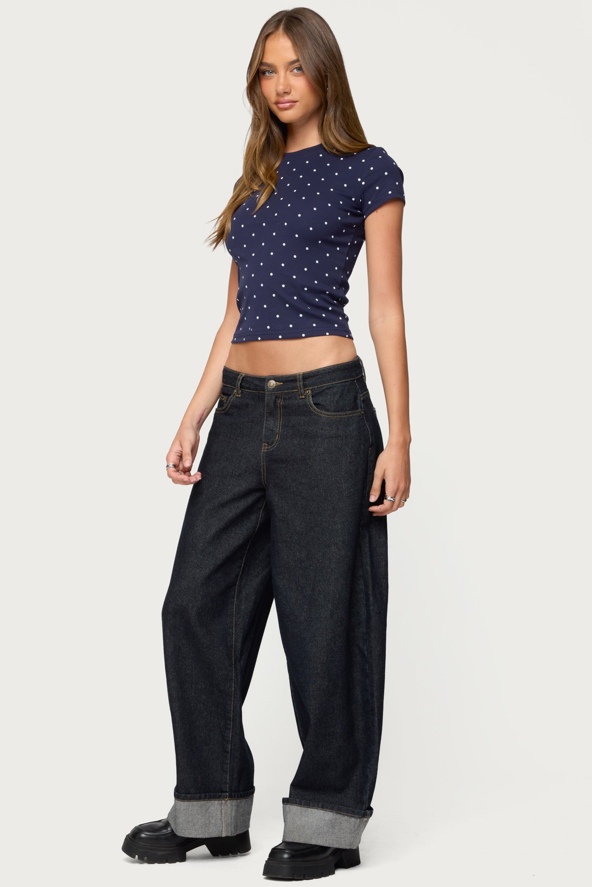 Lorenzo Polka Dot T Shirt - Image 4