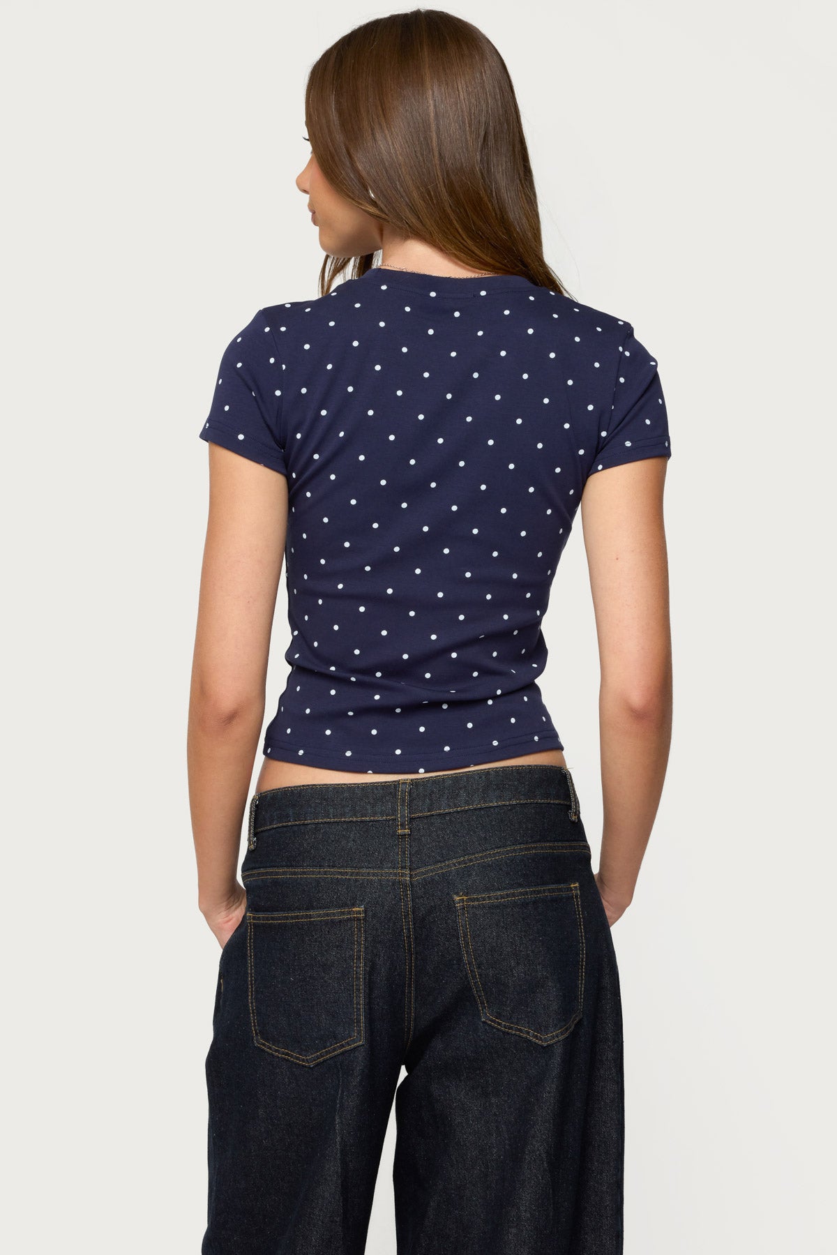 Lorenzo Polka Dot T Shirt - Image 5