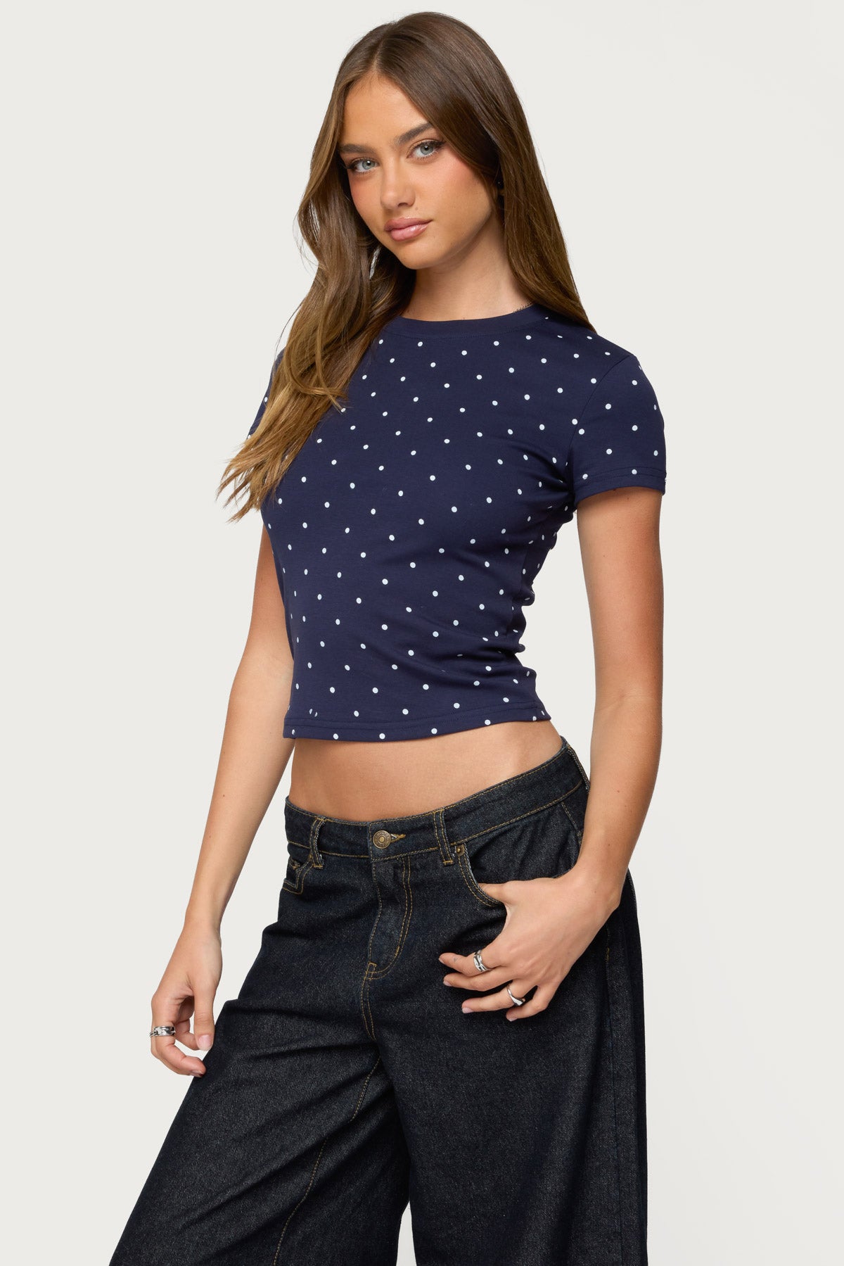 Lorenzo Polka Dot T Shirt - Image 3