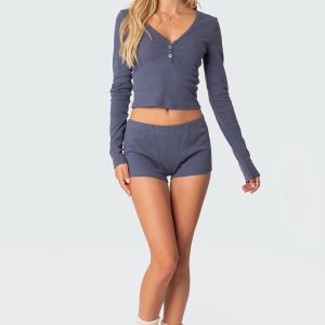 Rebekah Ribbed Shorts