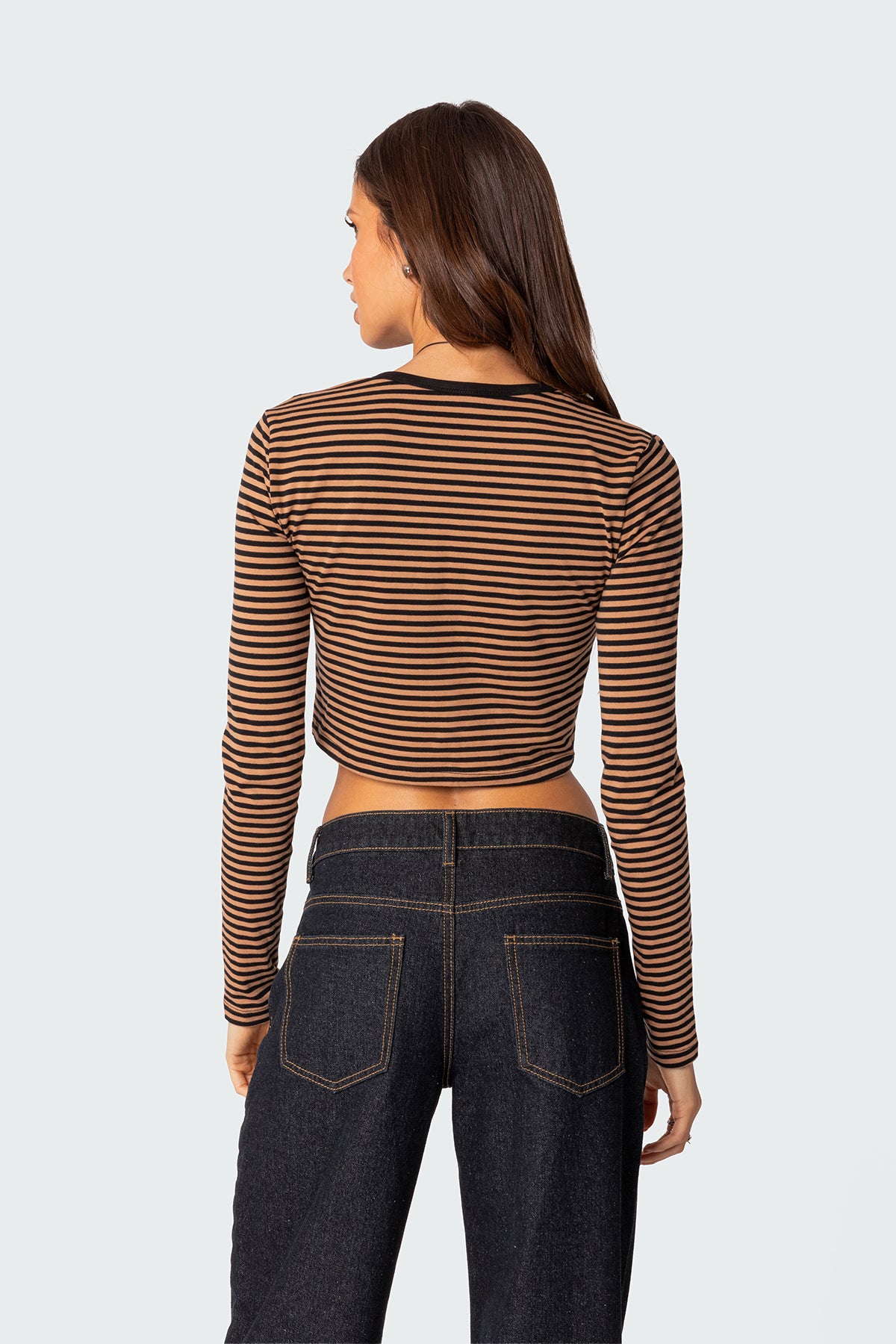 Montie Striped Long Sleeve T-Shirt - Image 4