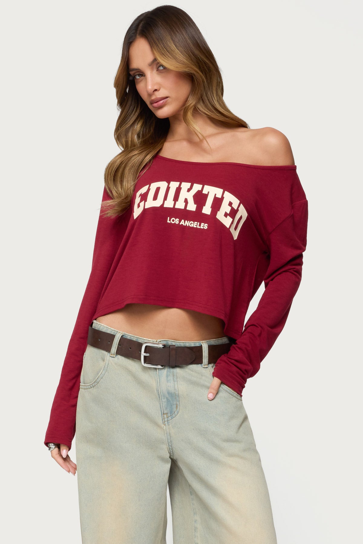 LA Babe Off Shoulder Top - Image 3