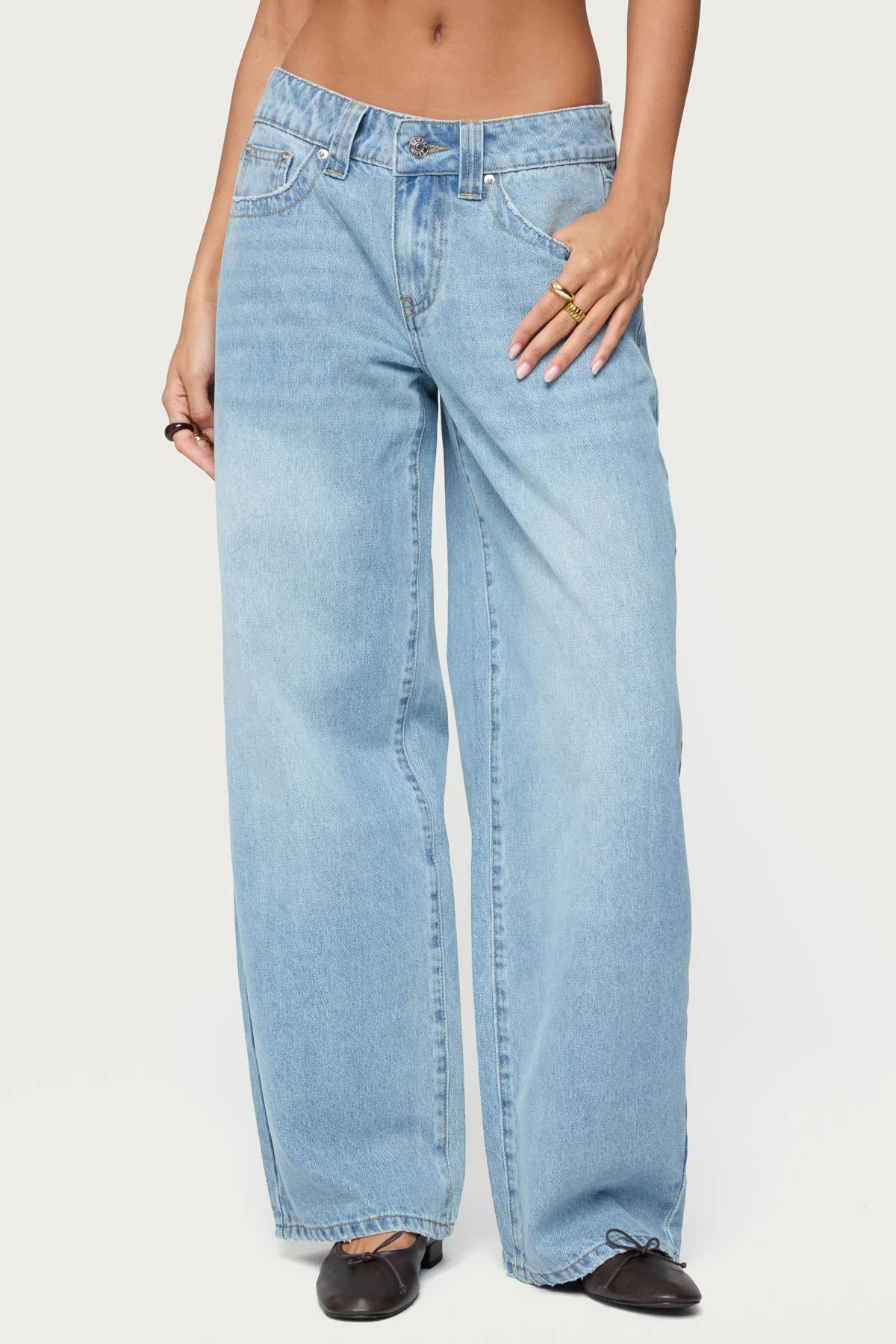 Rivka Low Rise Straight Leg Jeans - Image 2