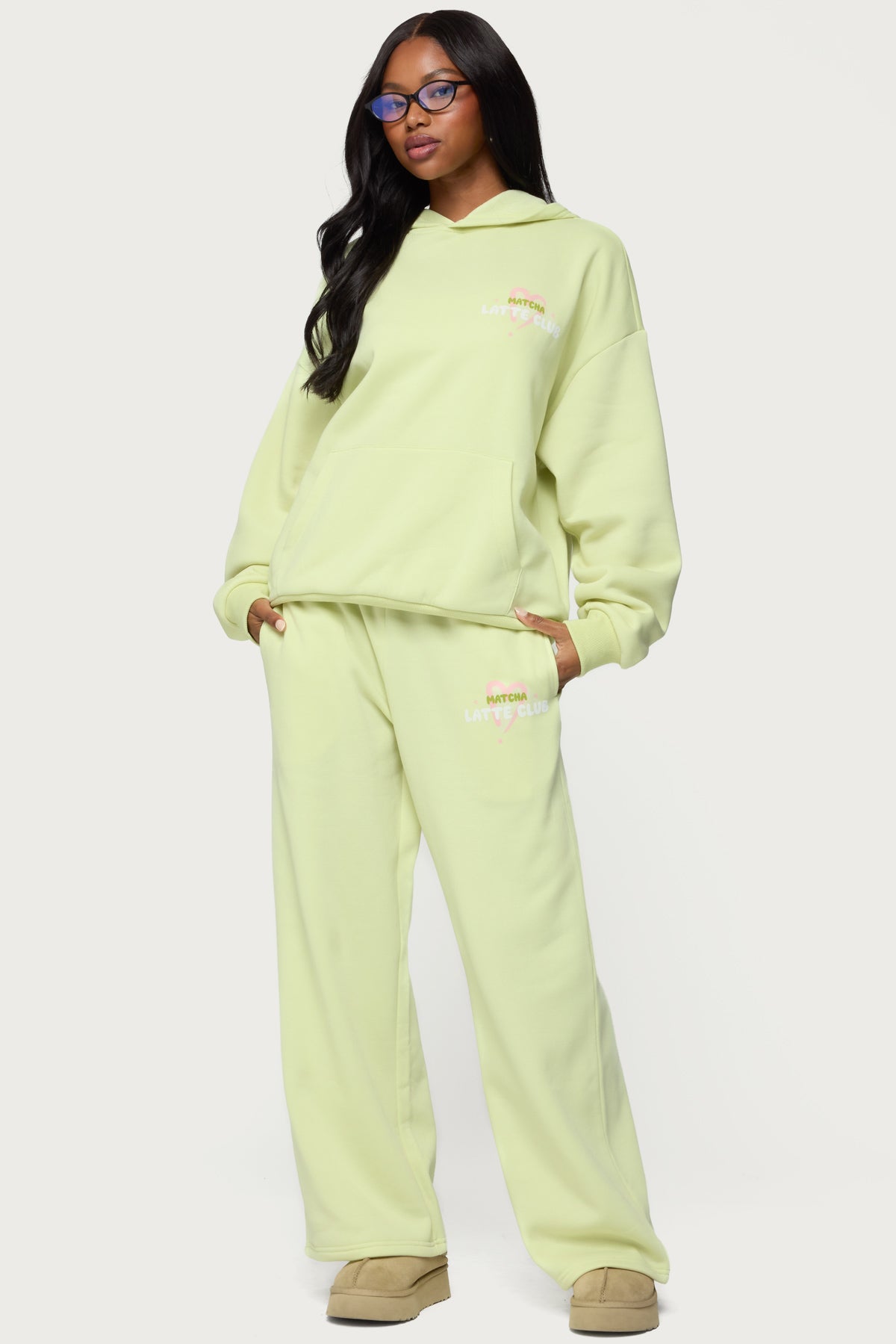Matcha Lover Oversized Hoodie - Image 2