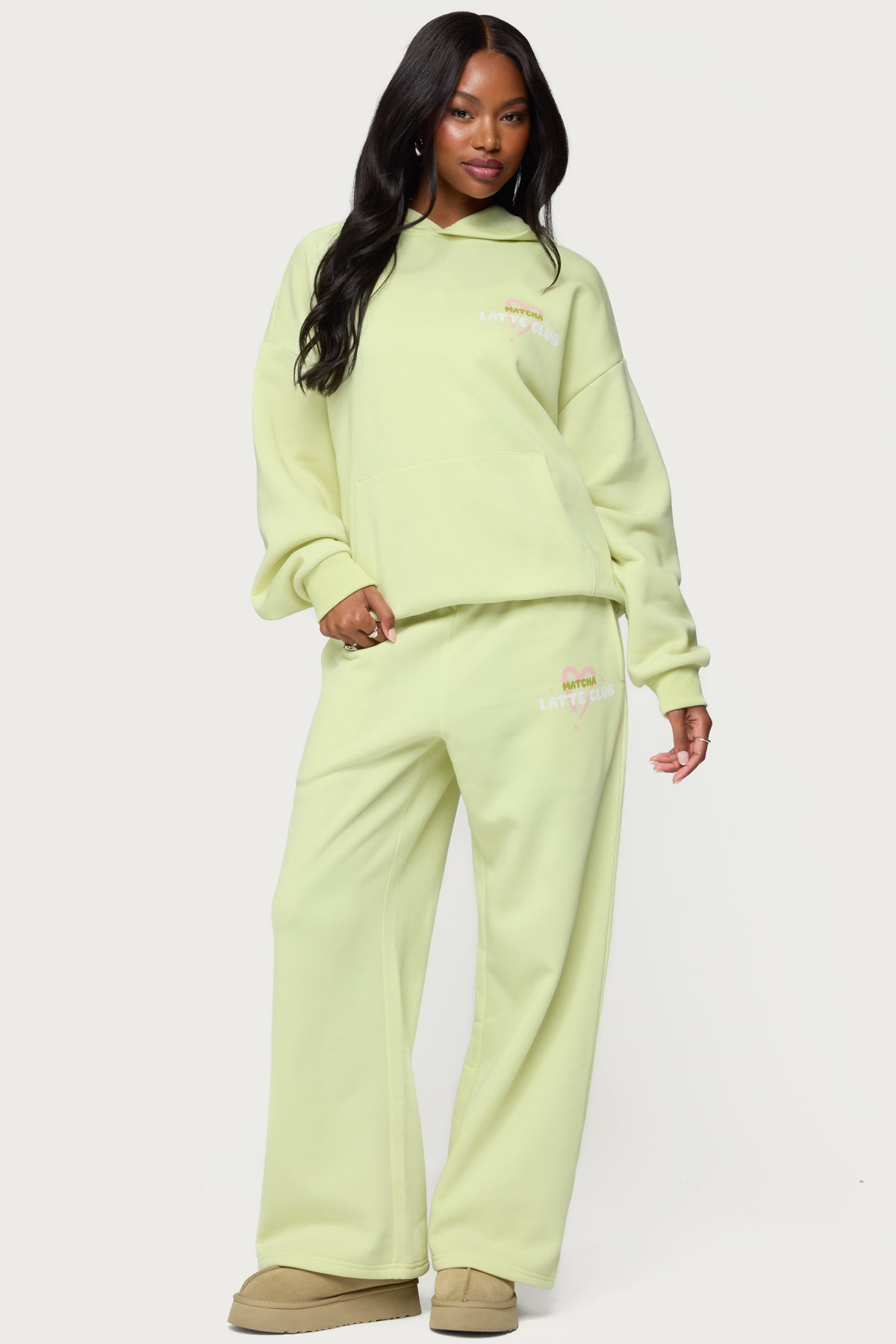 Matcha Lover Straight Leg Sweatpants - Image 3