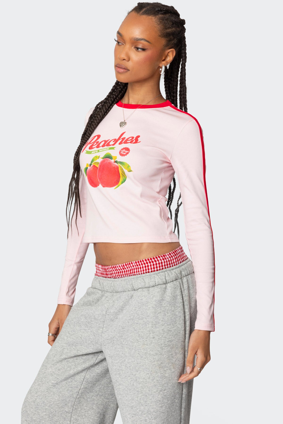 Peachy Long Sleeve T Shirt - Image 3