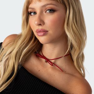 Wednesday Bow Necklace