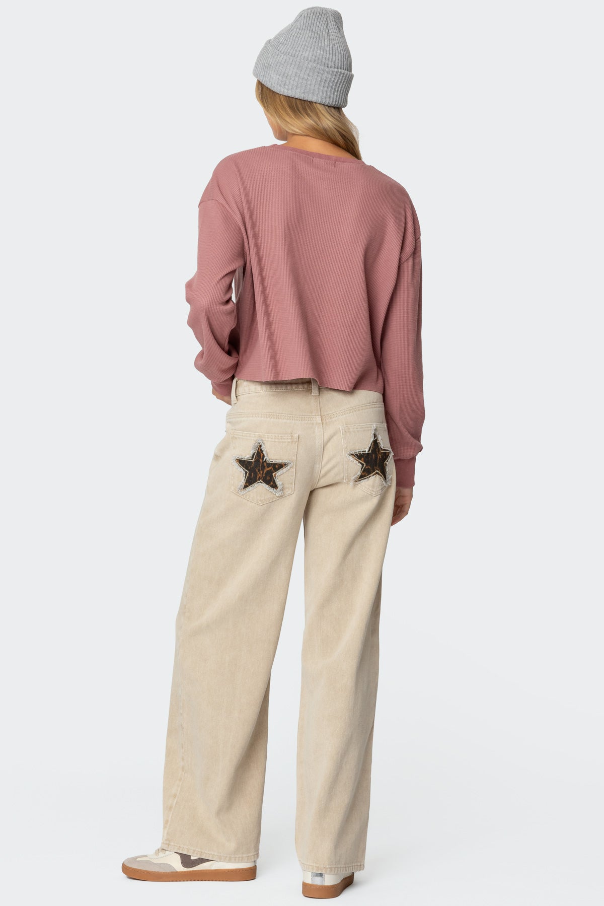 88 Waffle Long Sleeve T Shirt - Image 4