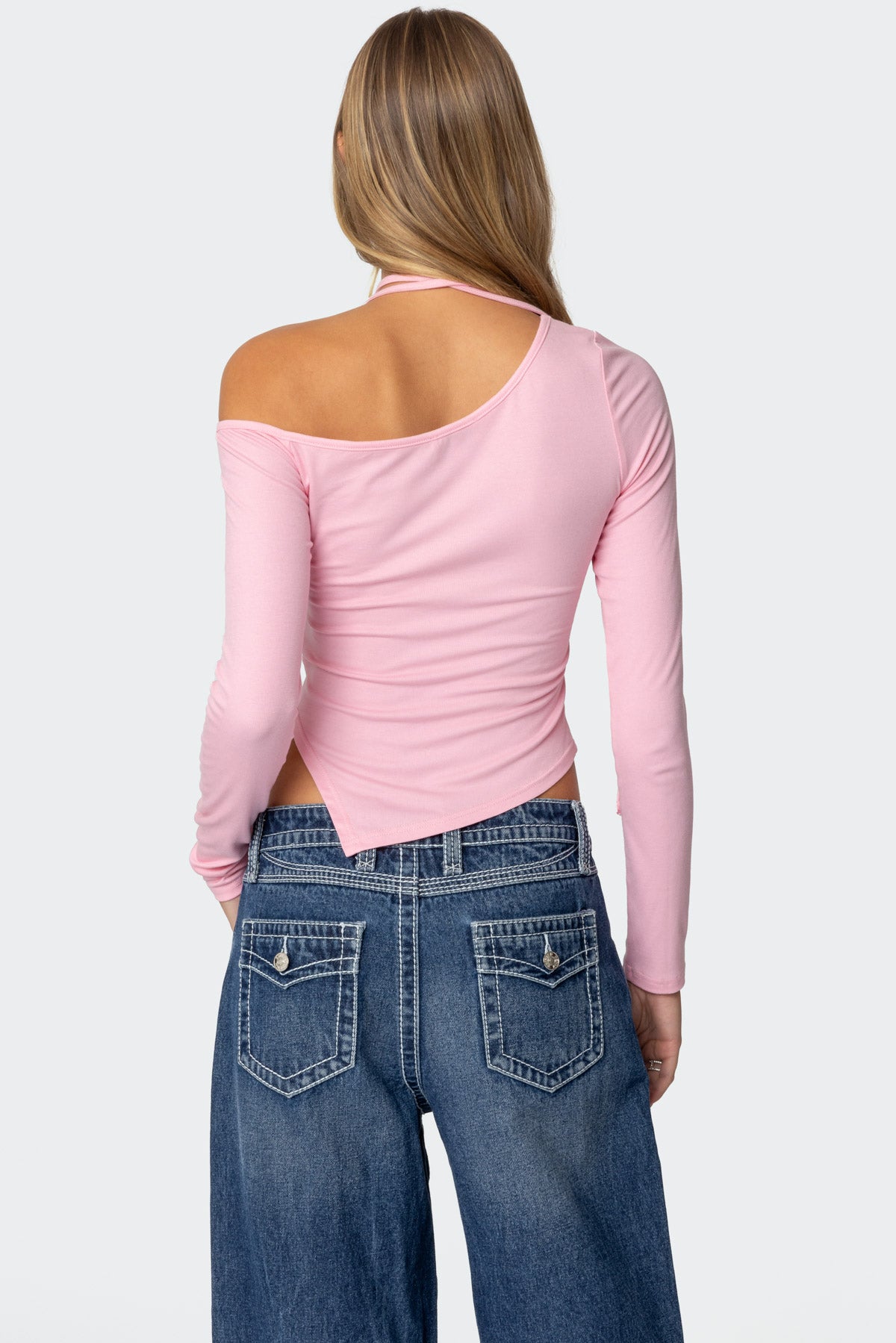 Asymmetric Two Piece Choker Top - Image 5