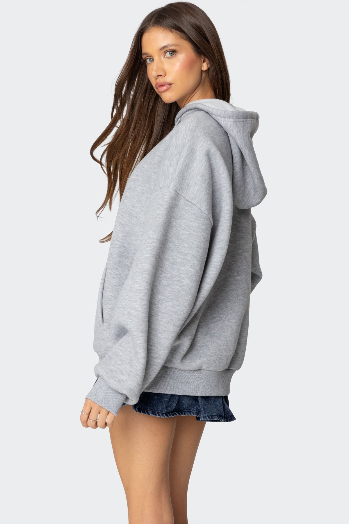 Leopard 8 Oversized Hoodie - Image 5