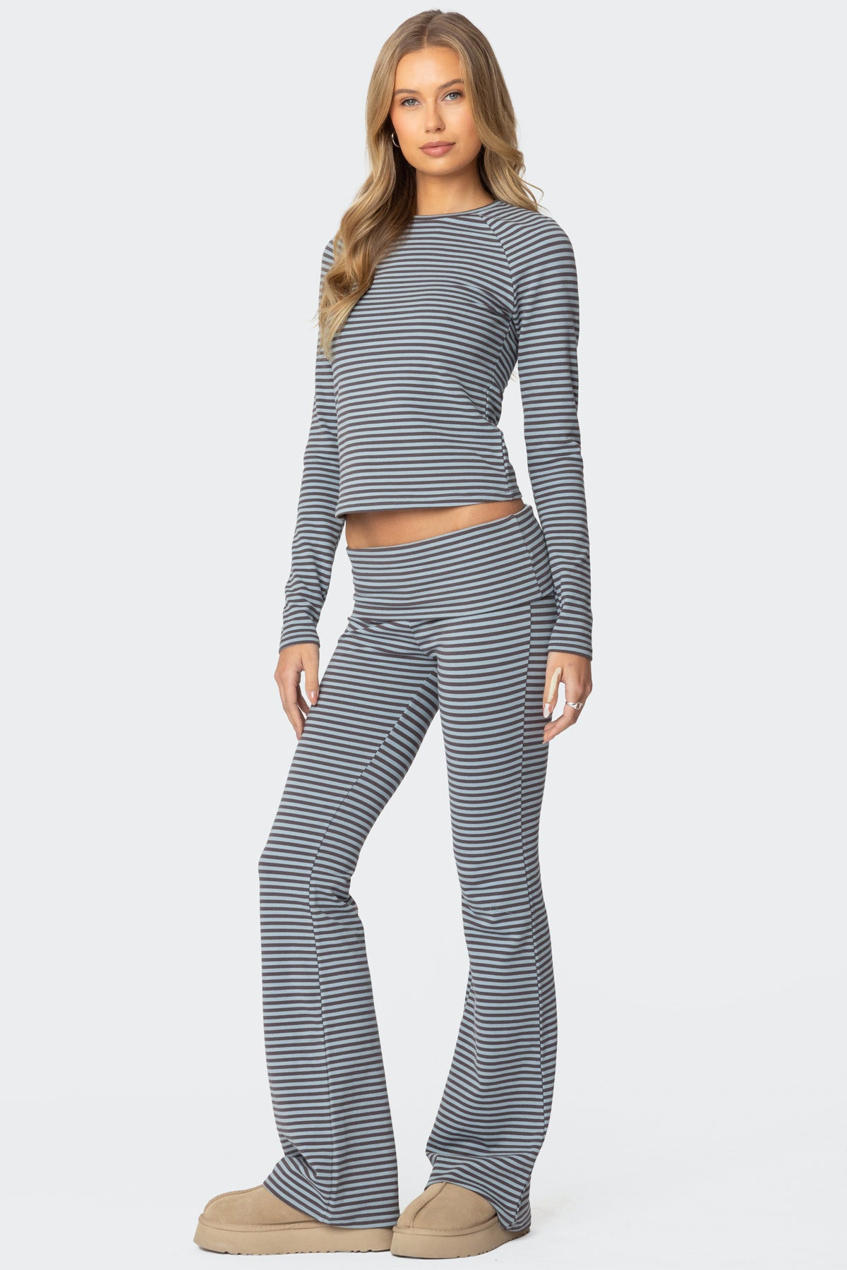 Kaeli Stripey Long Sleeve T Shirt - Image 5