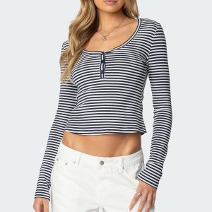 Jocelyn Striped Top
