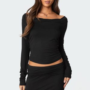 Johanna Cowl Neck Top