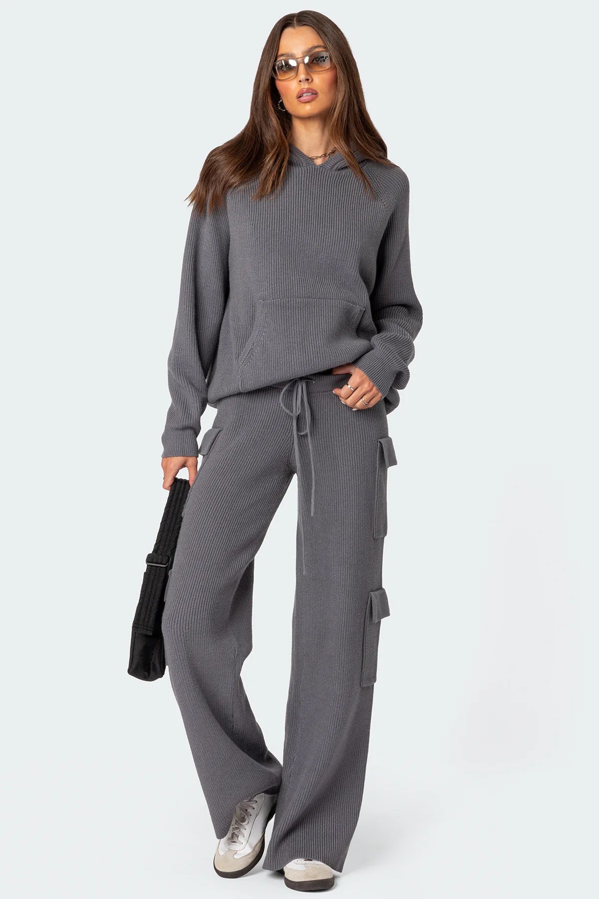 Wynter Oversized Knit Hoodie - Image 2