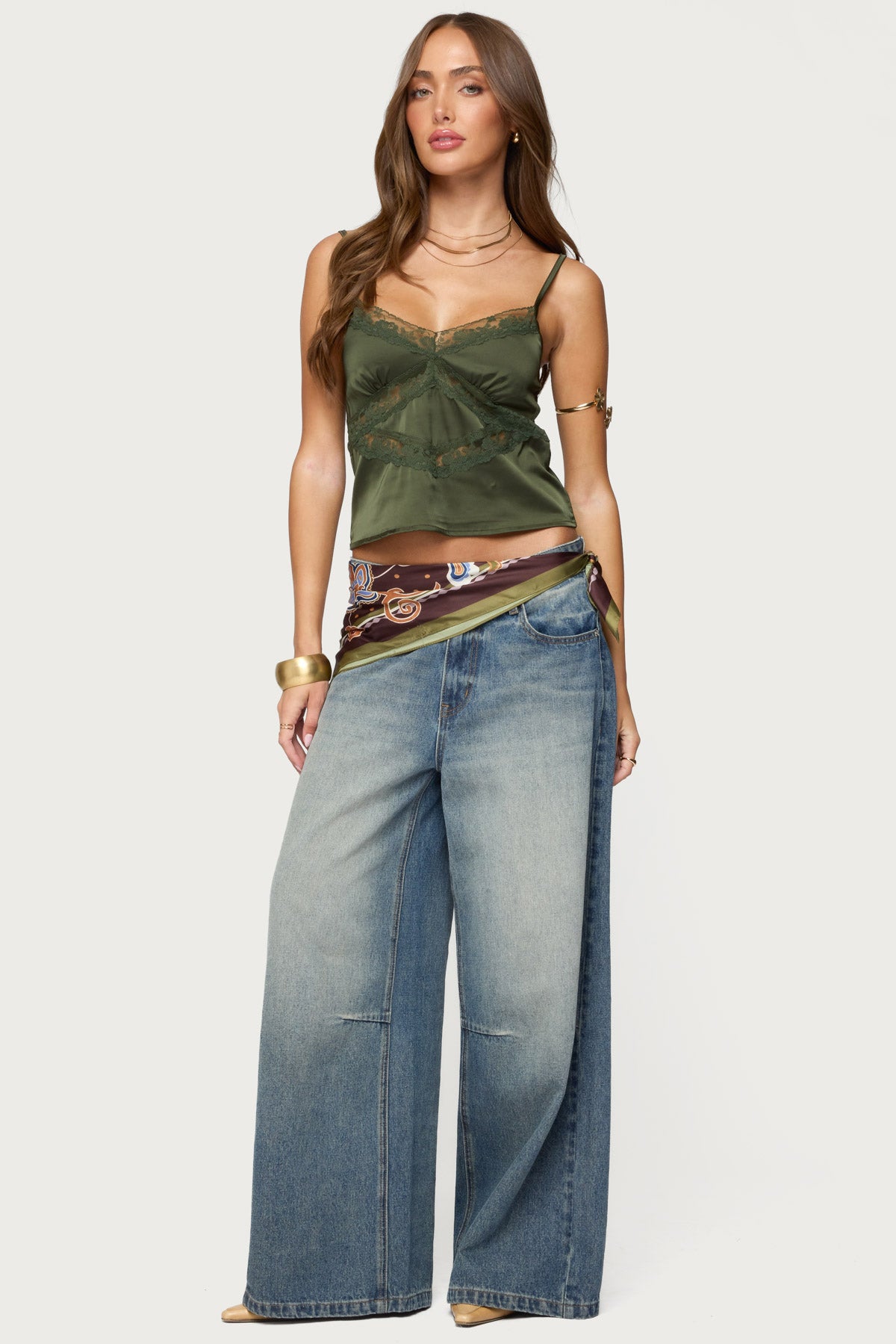 Tamar Satin Effect Tank Top - Image 5