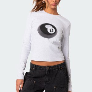 Magic 8 long sleeve T shirt